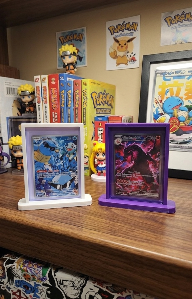 Trading Card Top Loader Display Case